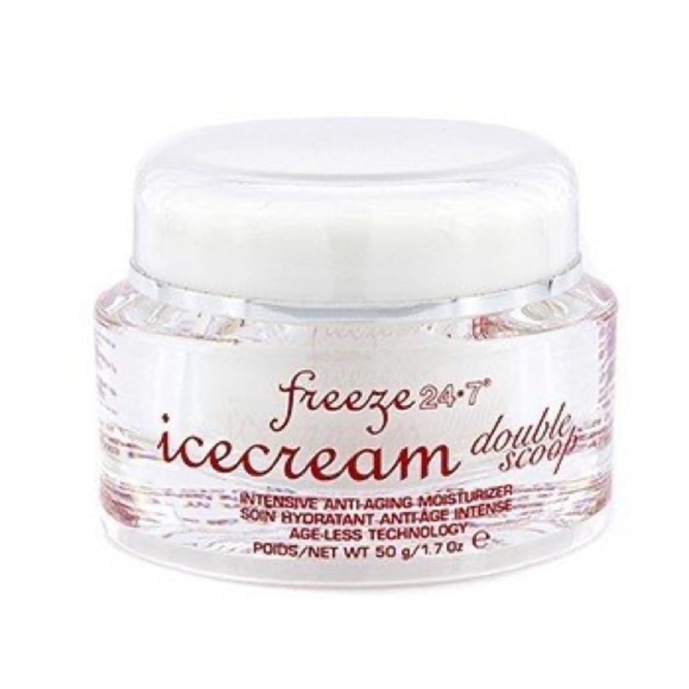 Freeze 24-7 Icecream Double Scoop Moisturizer - White and Red